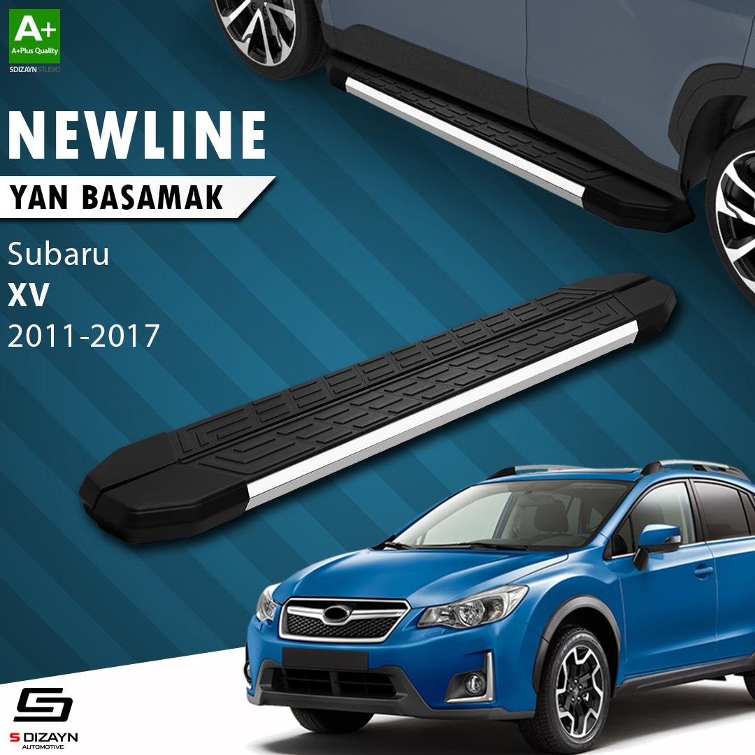 S-Dizayn Subaru XV NewLine Krom Yan Basamak 173 Cm 2011-2017 A+ Kalite