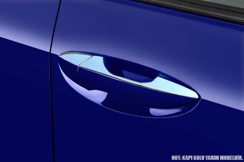 S-Dizayn Toyota Corolla Krom Kapı Kolu Yarım Model 8 Prç. 2013-2018