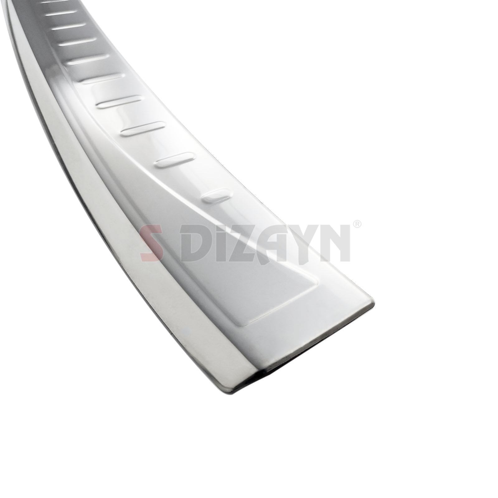 S-Dizayn Volvo Xc 60 Krom Arka Tampon Eşiği 2014-2017