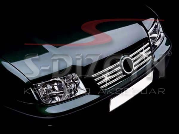 S-Dizayn VW Bora Krom Ön Panjur 8 Prç 1998-2004