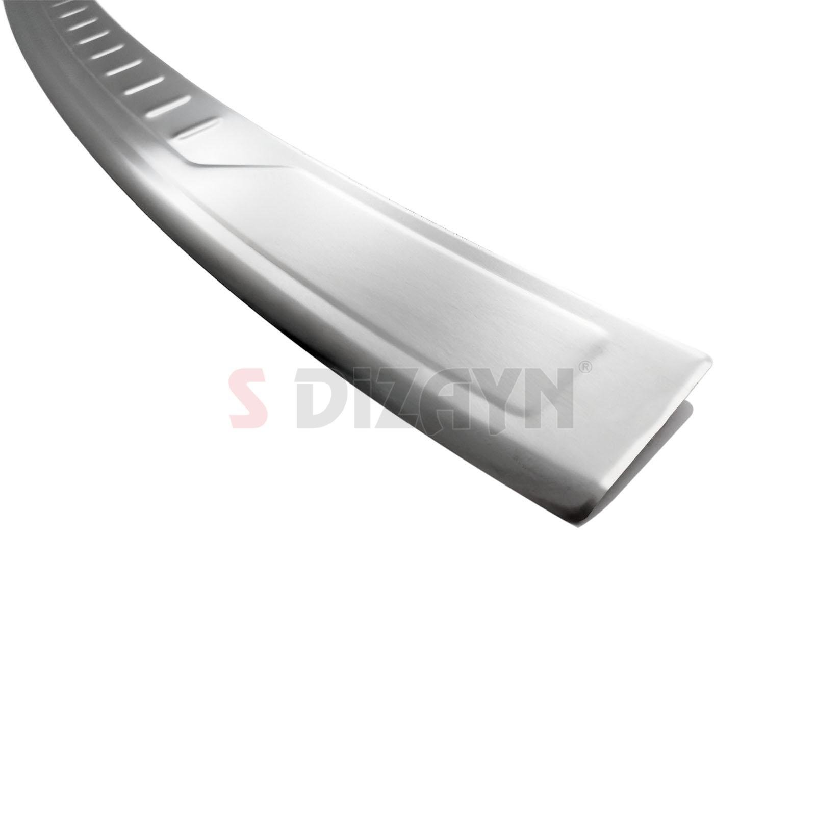 S-Dizayn VW Caddy Krom Arka Tampon Eşiği 2015-2020