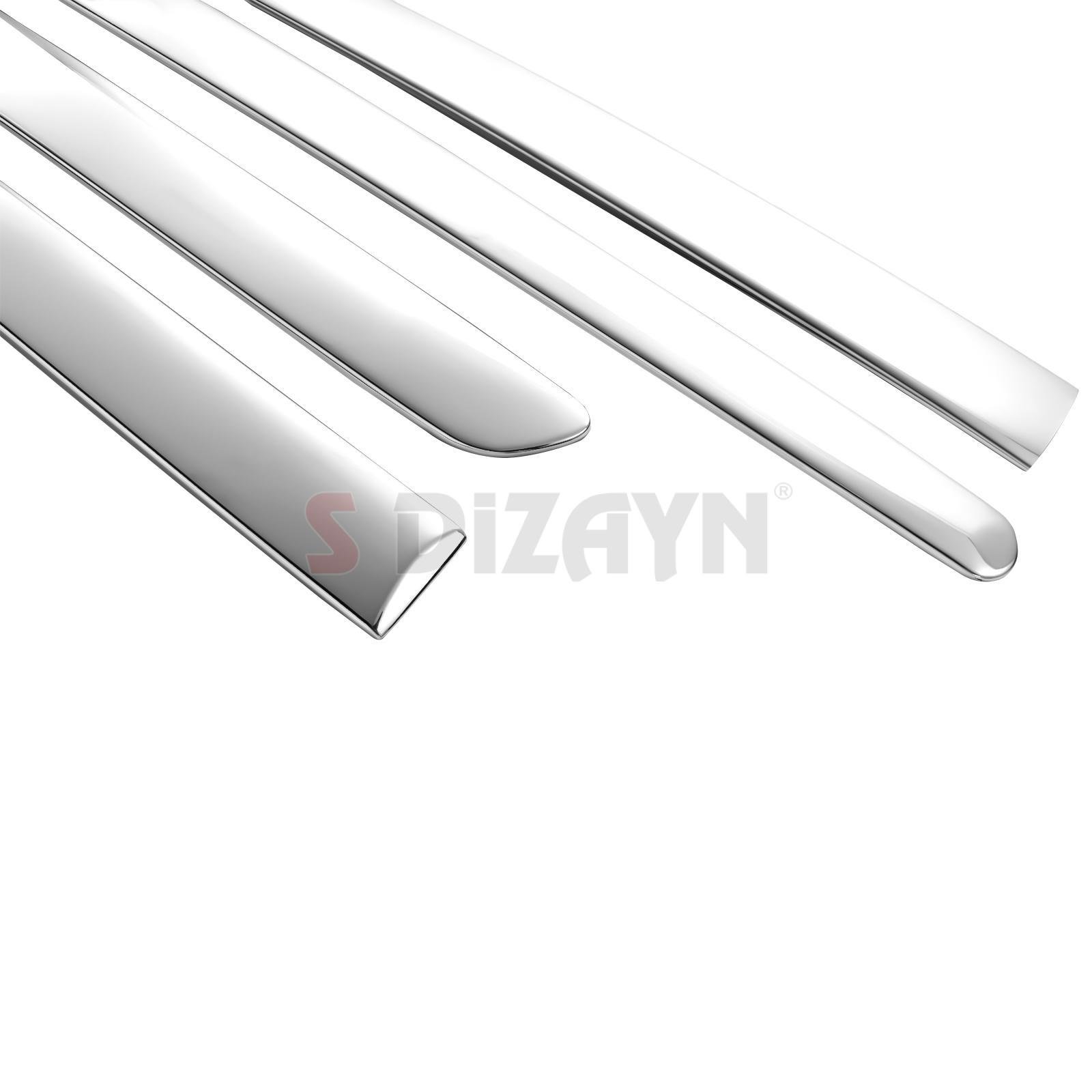 S-Dizayn VW Golf 5 Krom Yan Kapı Çıtası 4 Prç 2004-2009