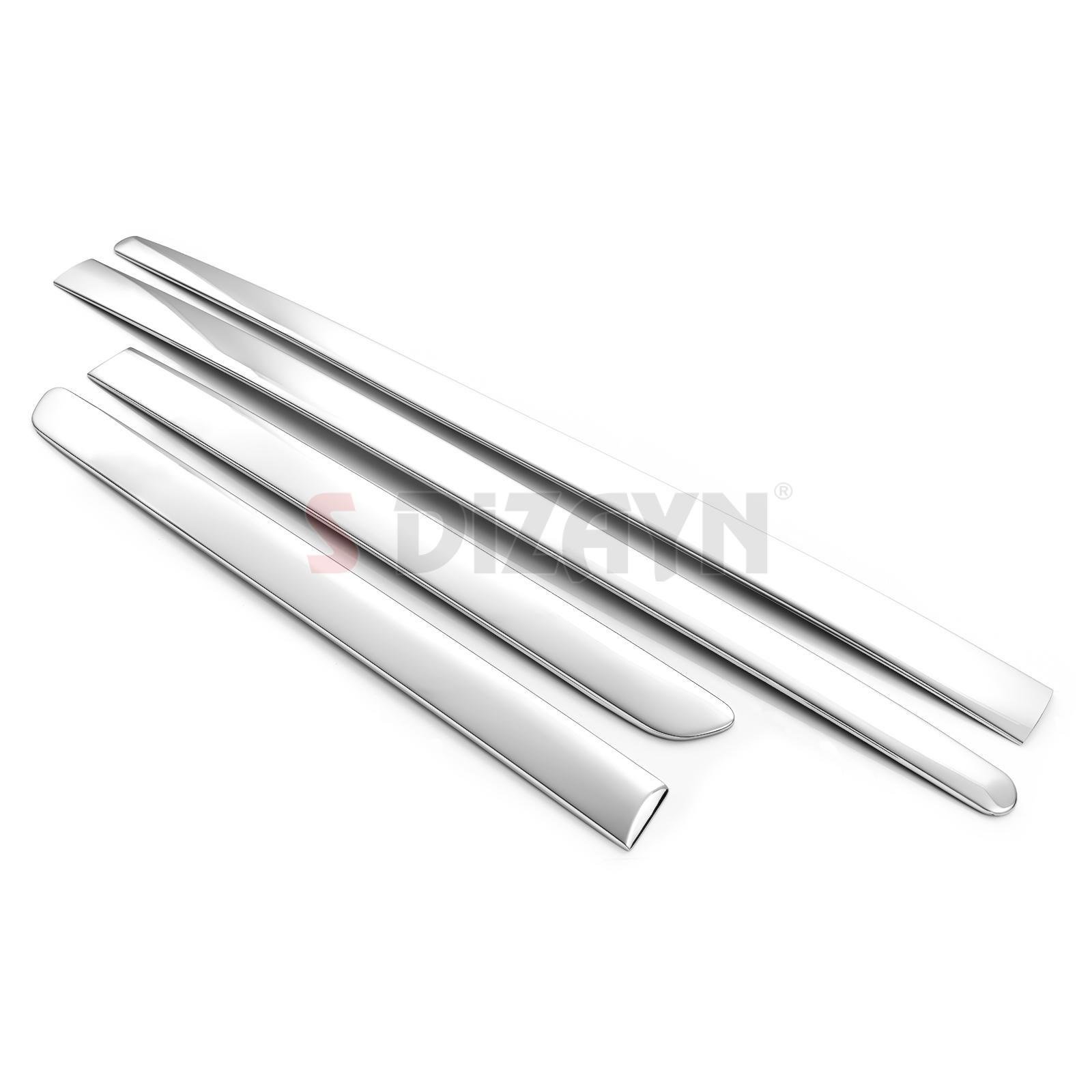 S-Dizayn VW Golf 5 Krom Yan Kapı Çıtası 4 Prç 2004-2009