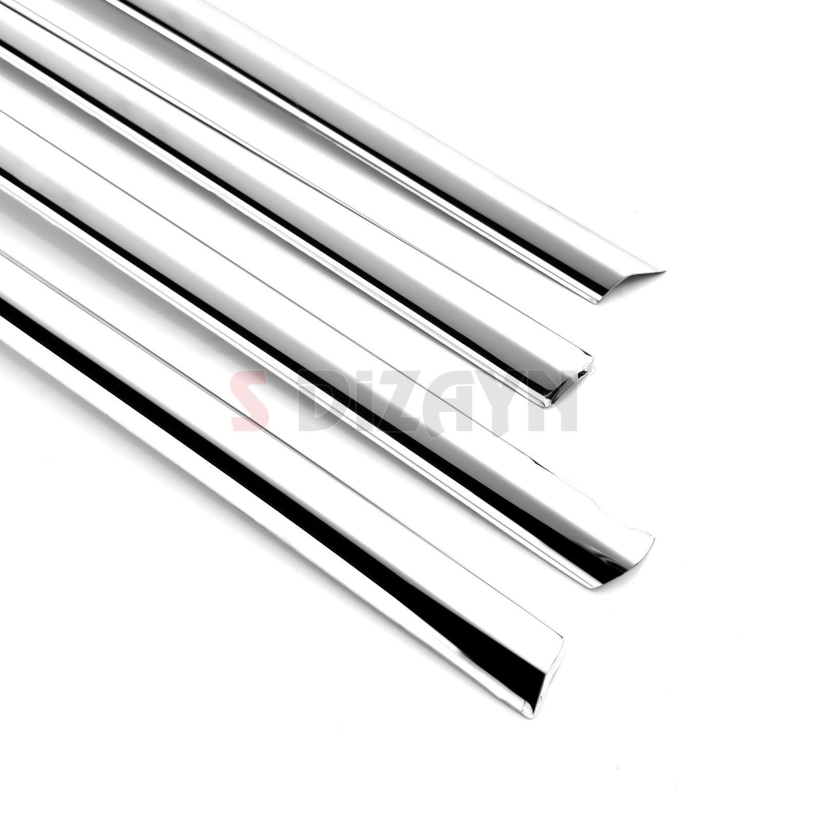 S-Dizayn VW Golf 7 Krom Cam Çıtası 4 Prç 2013-2020