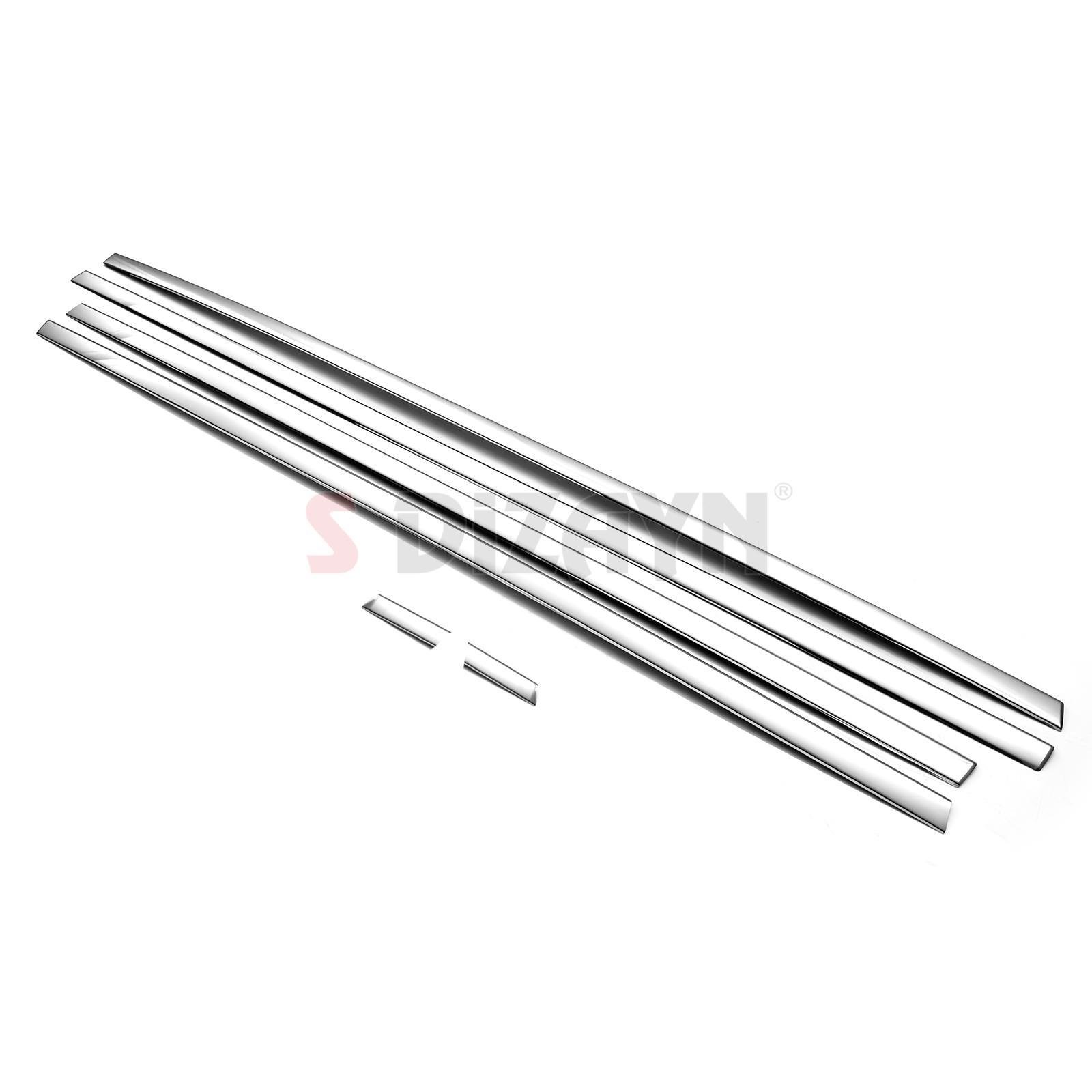 S-Dizayn VW Golf 8 HB Krom Cam Çıtası 6 Prç. 2020 Üzeri A+ Kalite