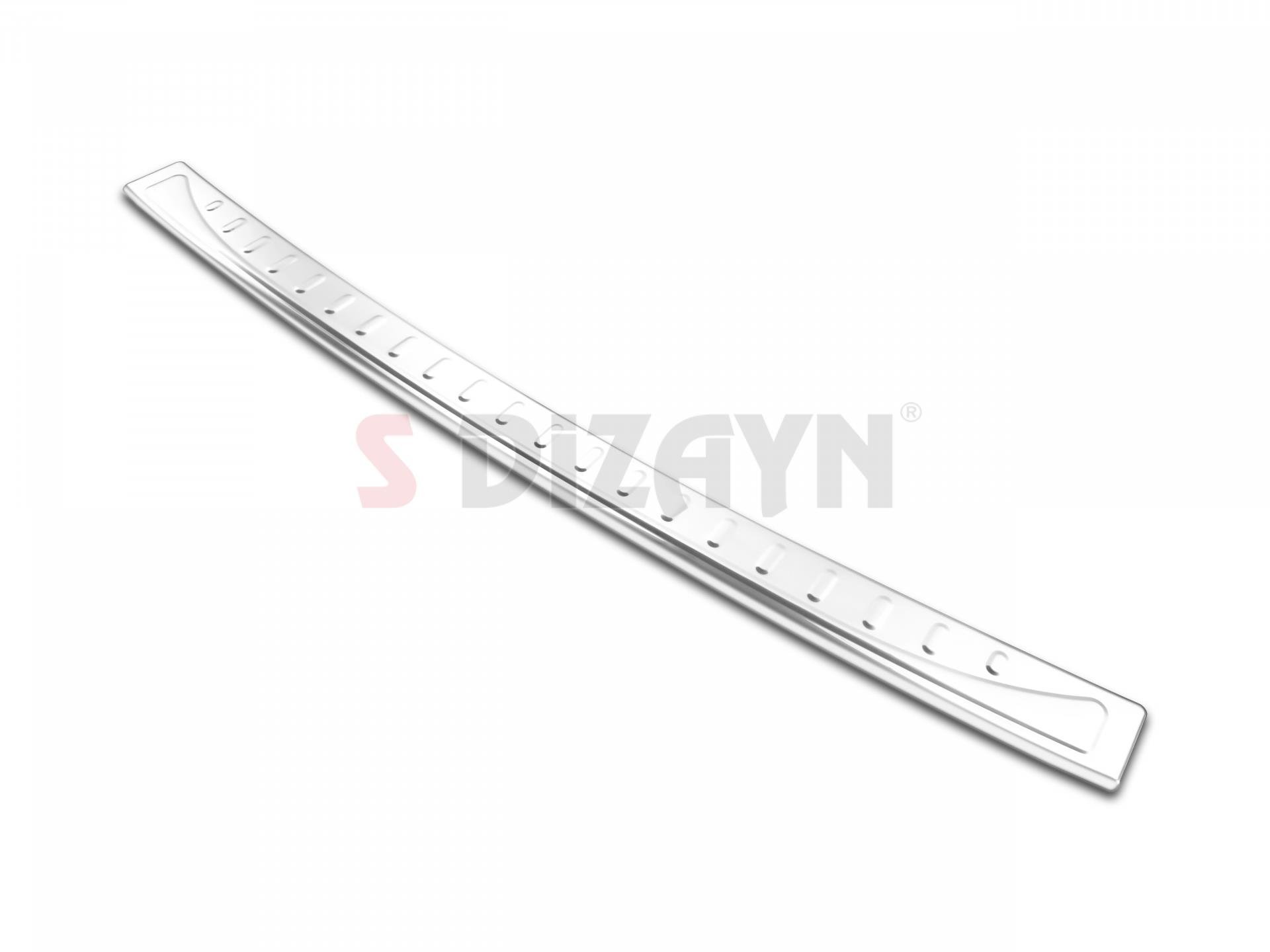 S-Dizayn VW Passat B8 Krom Arka Tampon Eşiği 2015-2019