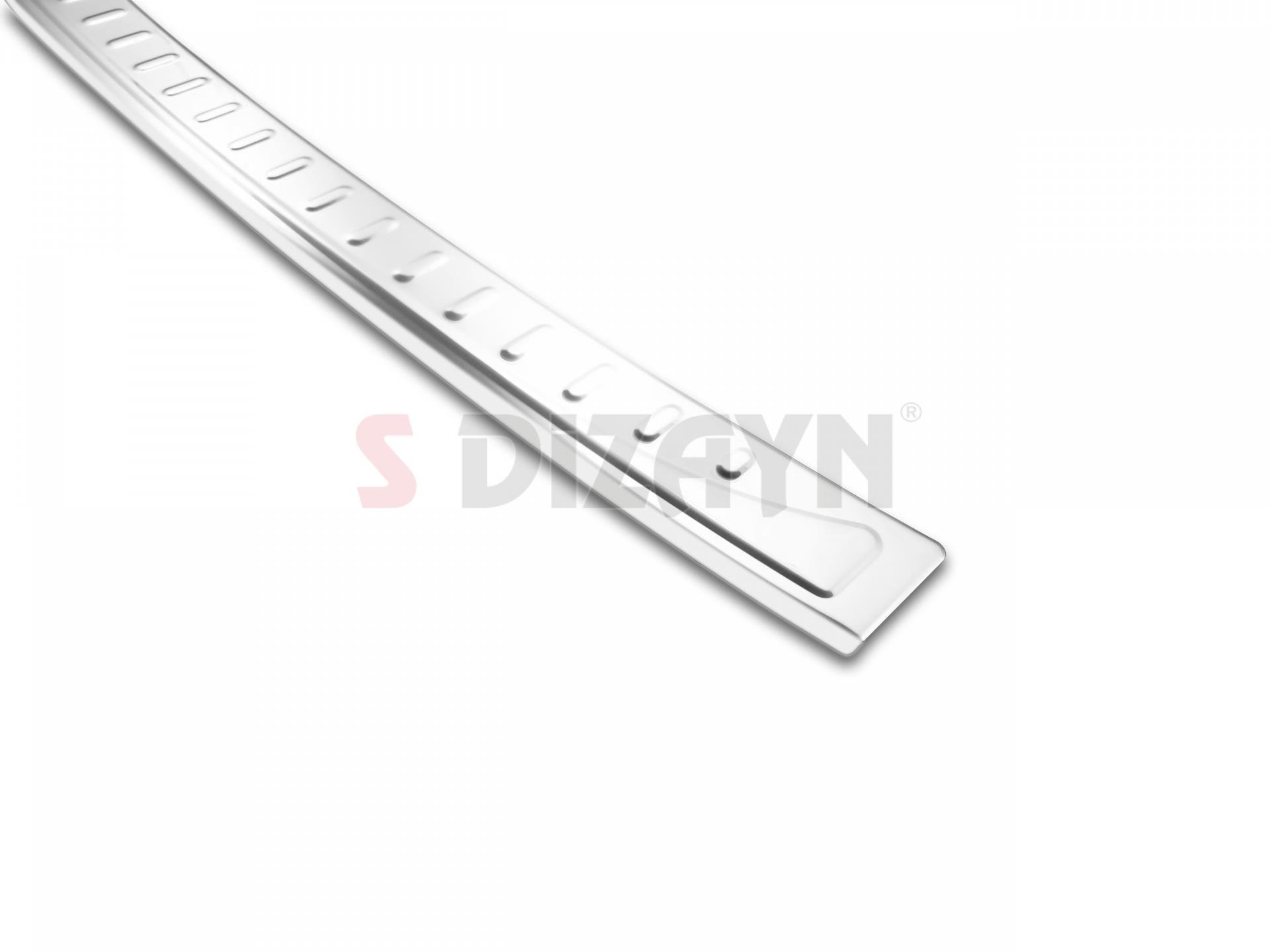 S-Dizayn VW Passat B8 Krom Arka Tampon Eşiği 2015-2019