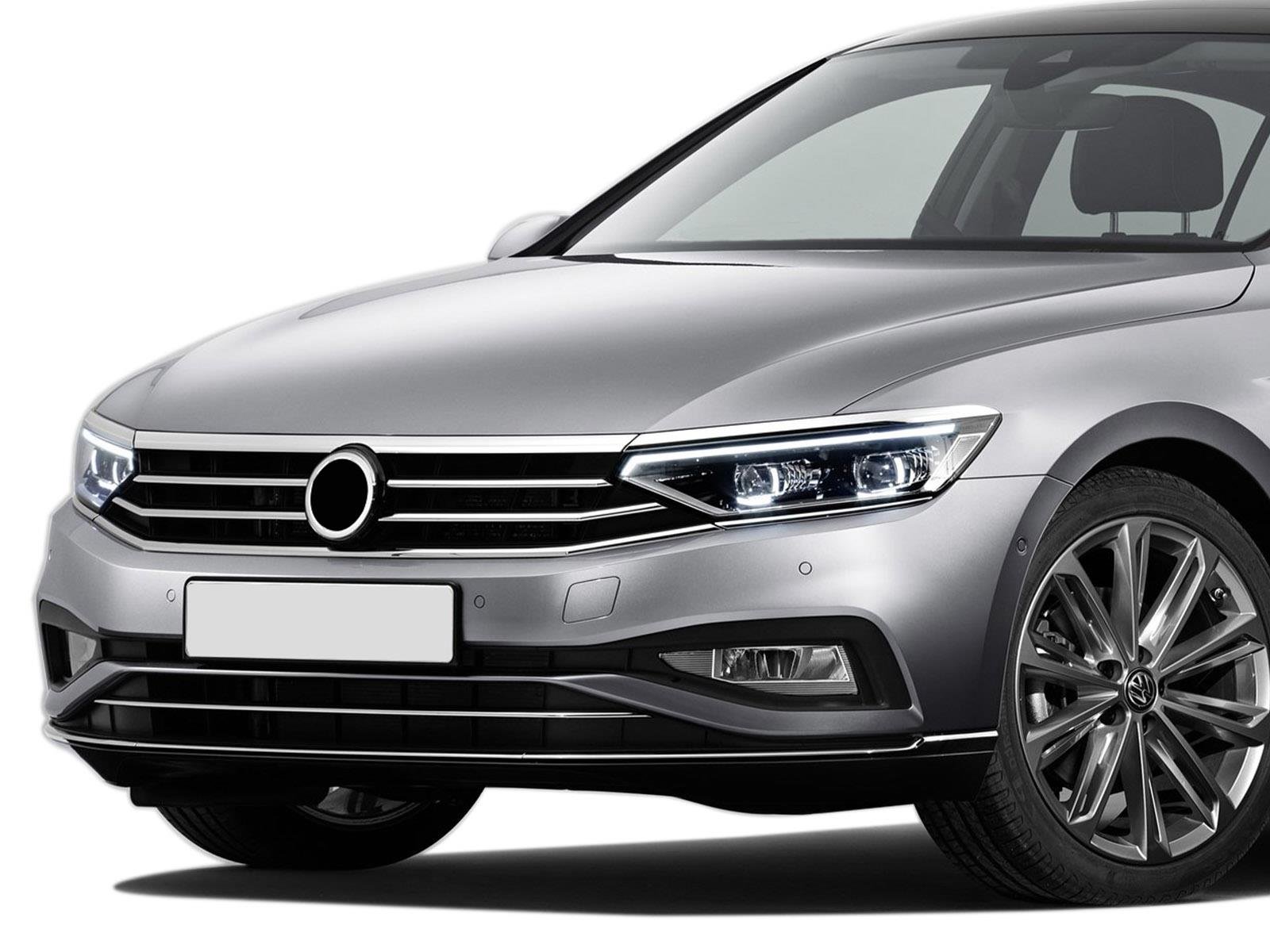 S-Dizayn VW Passat B8.5 Krom Far Üzeri Çıta Seti 3 Parça 2019-2023