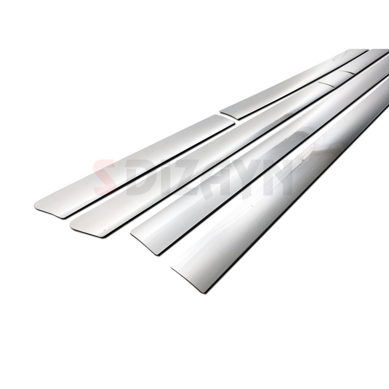 S-Dizayn VW T5 Transporter Krom Yan Kapı Çıtası 7 Prç 2003-2010 (U.Ş)