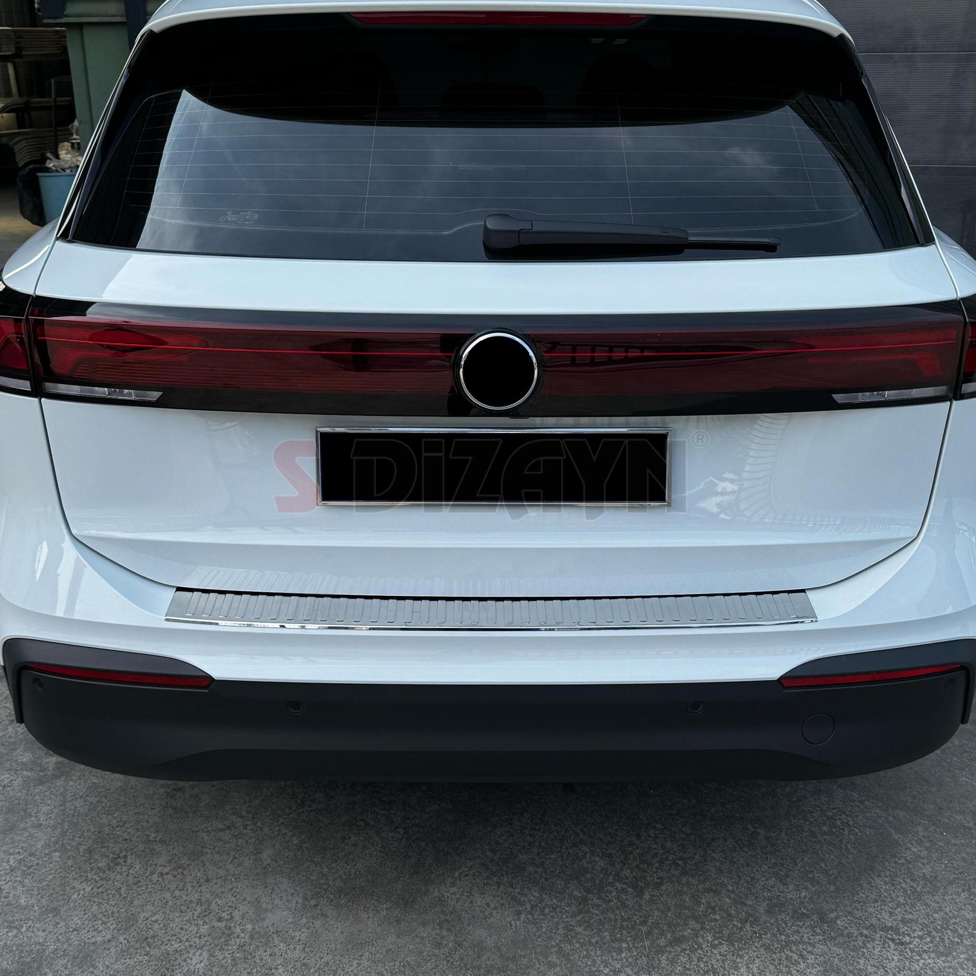 S-Dizayn VW Tiguan Krom Arka Tampon Eşiği 2024 Üzeri A+ Kalite