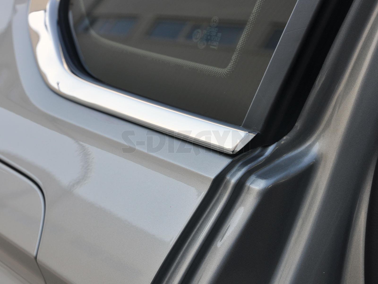 S-Dizayn VW Tiguan Krom Cam Çerçevesi 10 Prç. 2016-2024 A+ Kalite