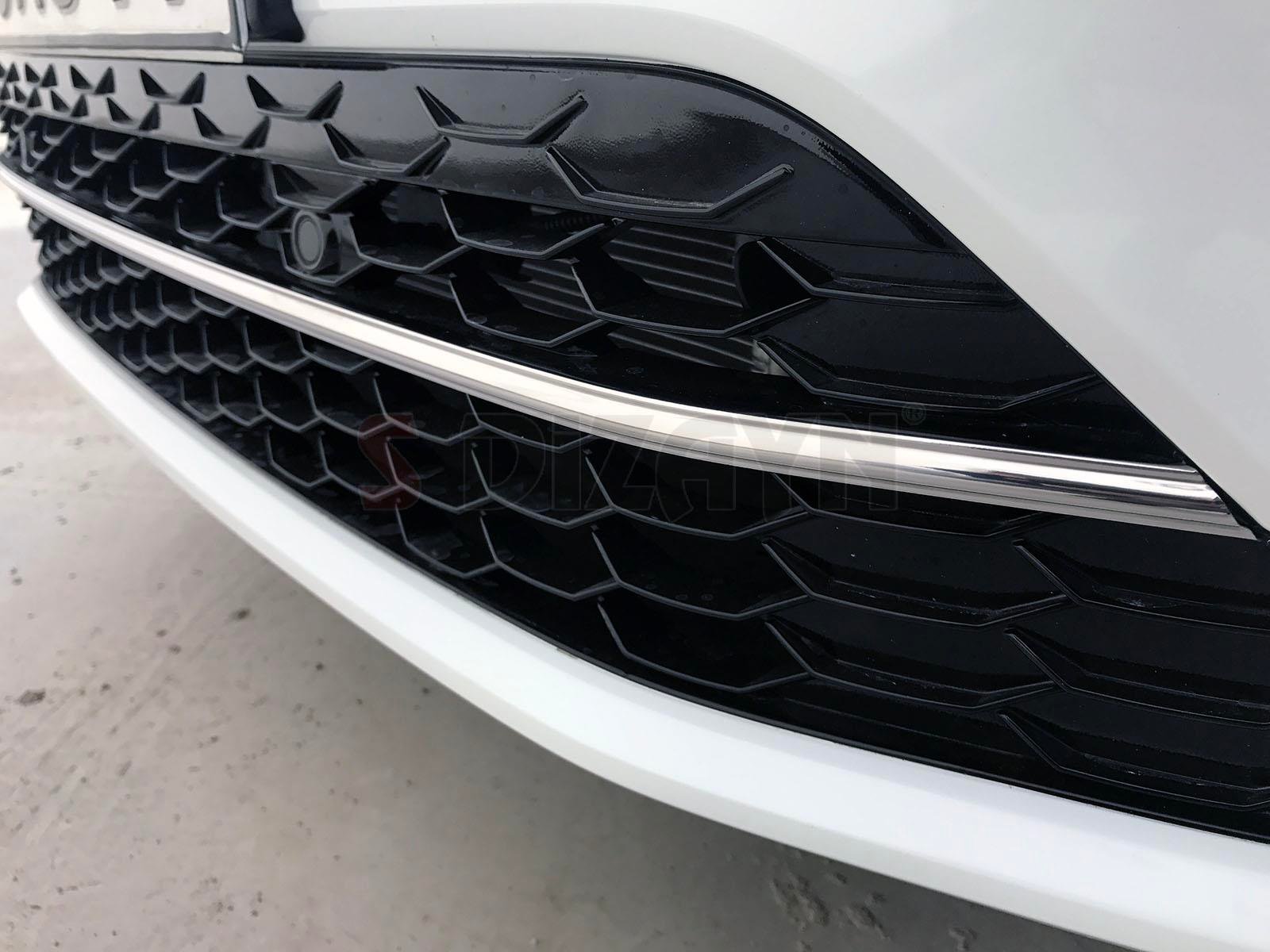 S-Dizayn VW Tiguan Krom Ön Tampon Çıtası 2016-2020