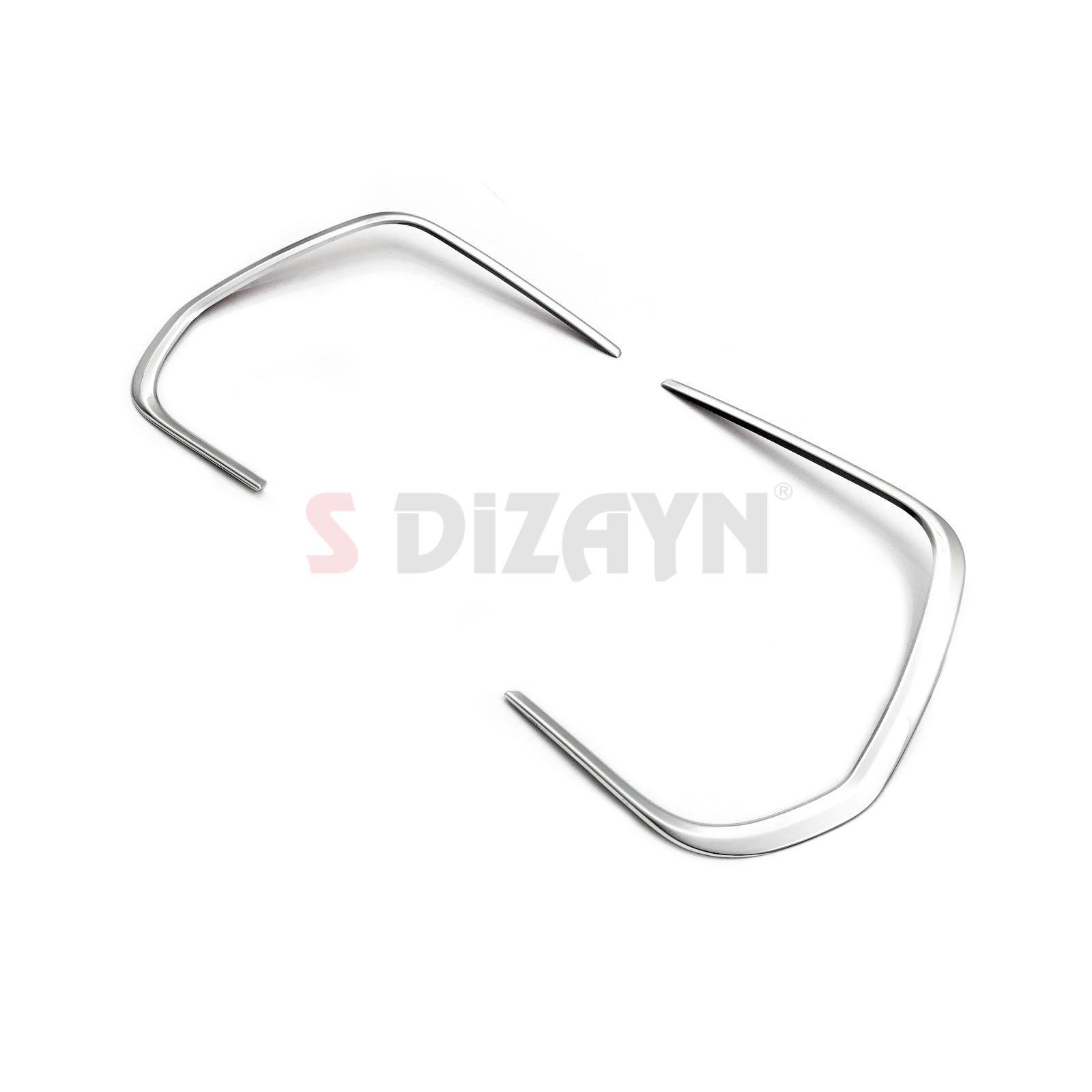 S-Dizayn VW Tiguan Krom Sis Çerçevesi 2 Prç. 2020-2024