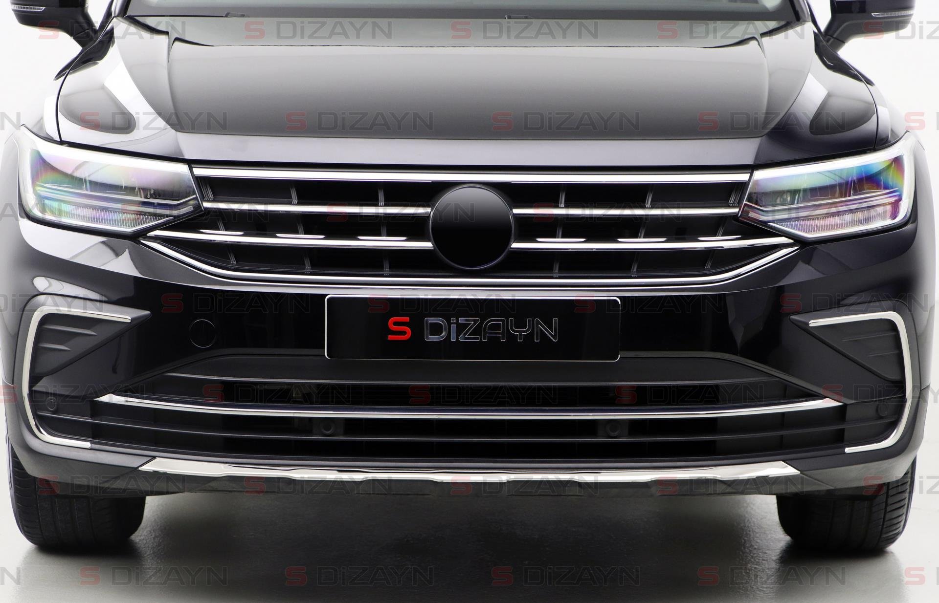 S-Dizayn VW Tiguan Krom Sis Çerçevesi 2 Prç. 2020-2024