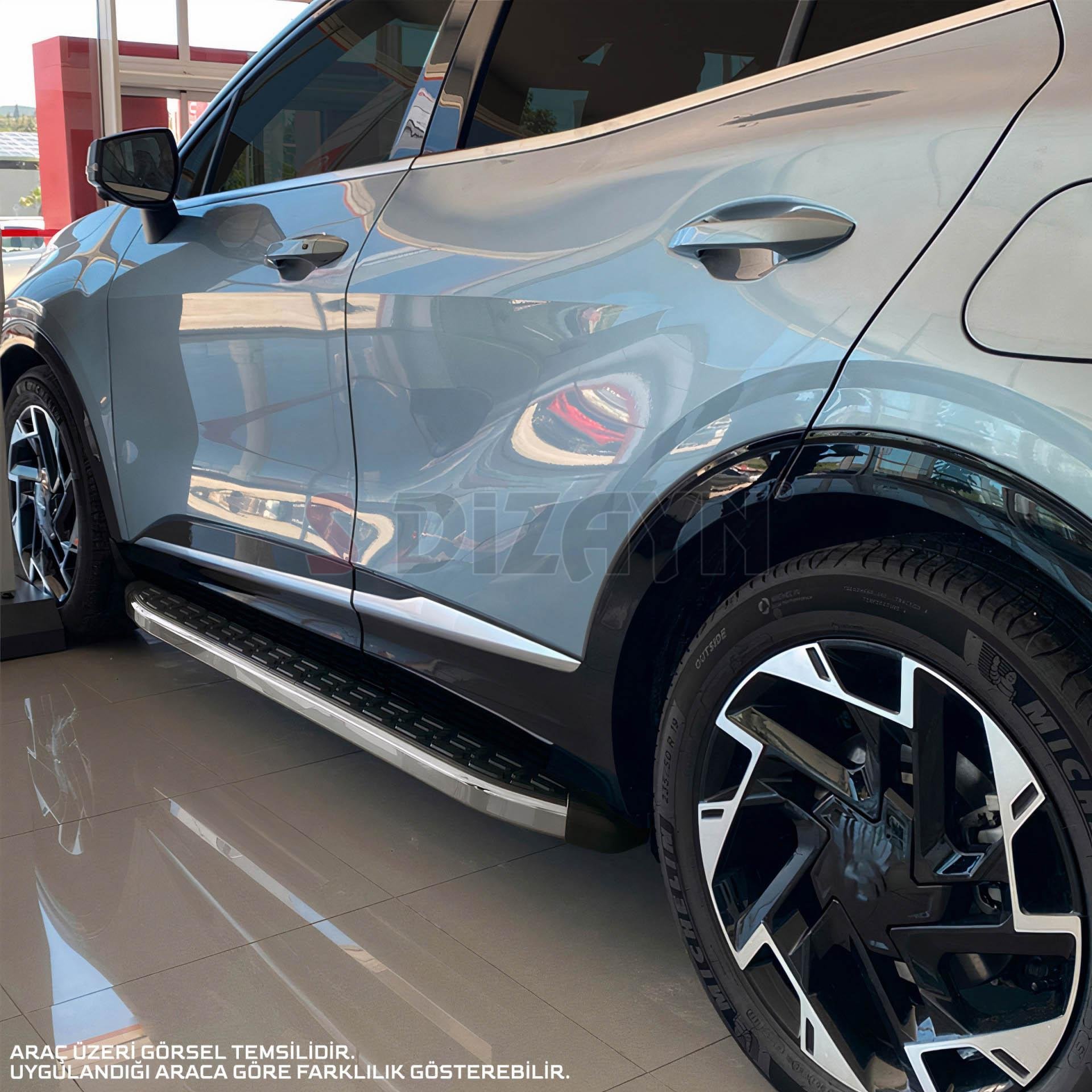 S-Dizayn VW Touareg 3 Evo Krom Yan Basamak 193 Cm 2018 Üzeri A+ Kalite