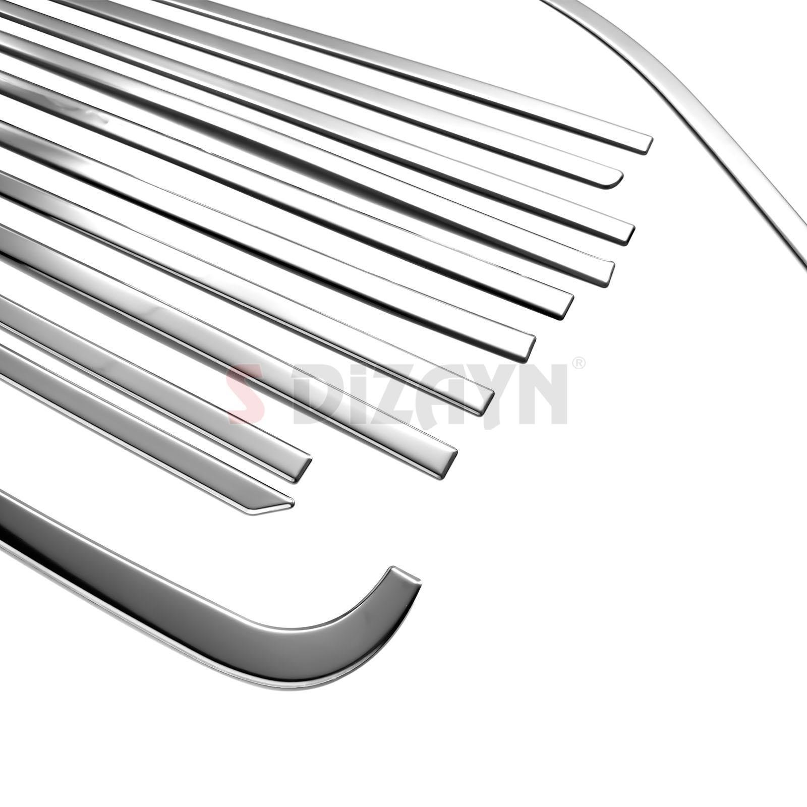 S-Dizayn VW Transporter T6 Uzun Şase Krom Cam Çerçeve Seti 2015-2025 Tek Sürgü