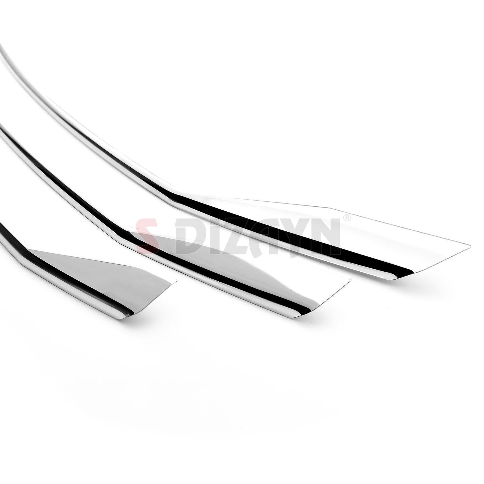 S-Dizayn VW Transporter T6.1 Krom Ön Panjur Alt Çıtası 3 Prç. 2020-2025