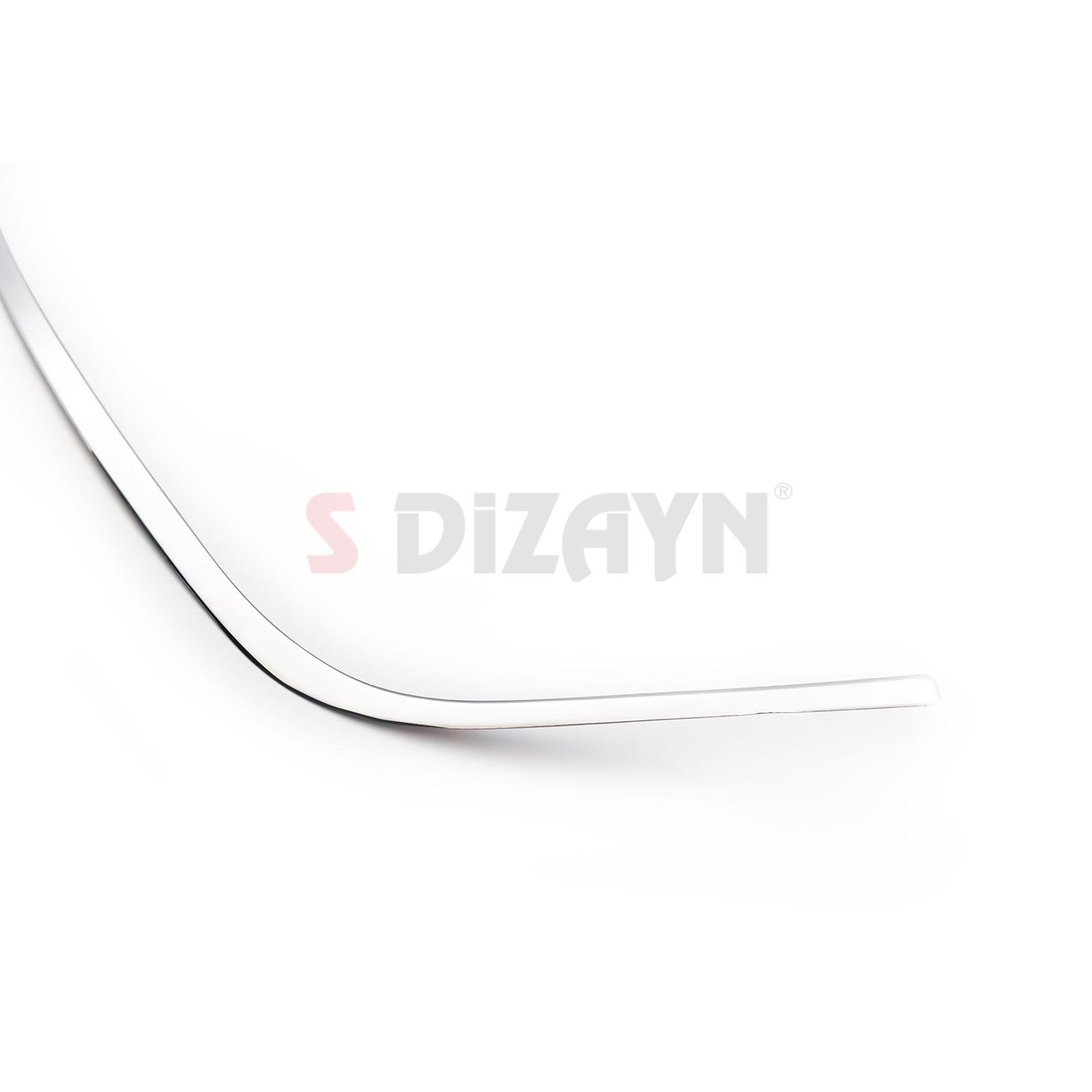 S-Dizayn VW Transporter T6.1 Krom U Formlu Ön Panjur Çıtası 2020-2025