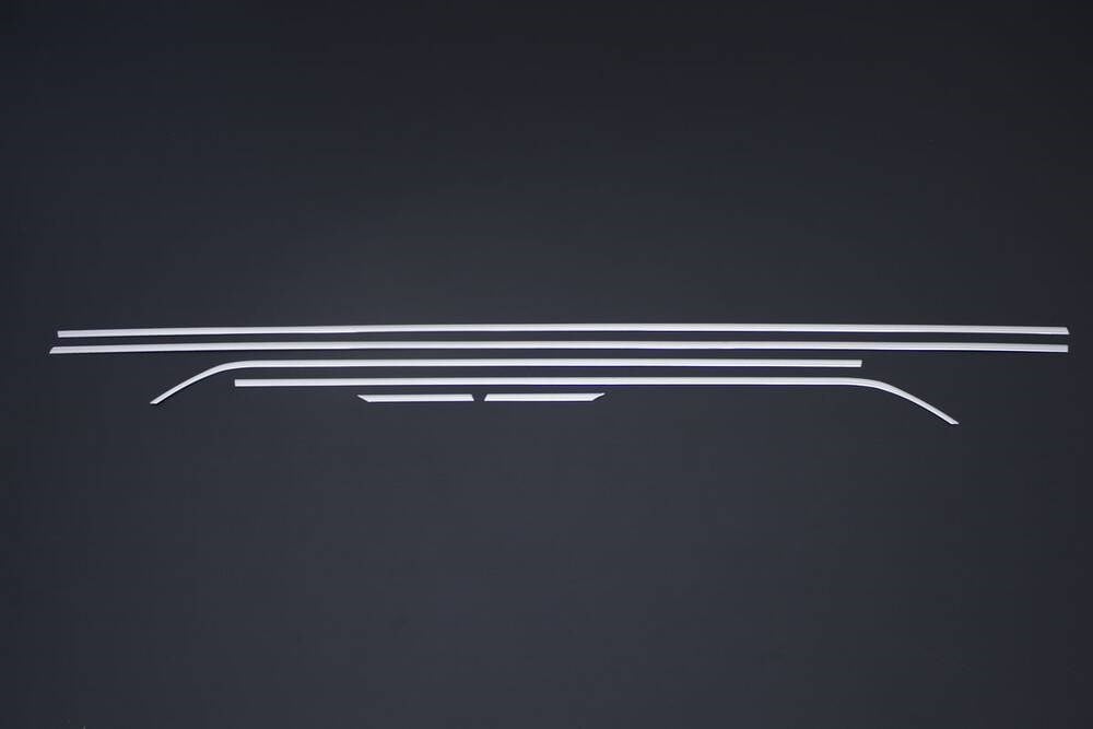 Seat Leon 5F Krom Coupe Cam Çıtası 6 Parça 2012-2019 Arası