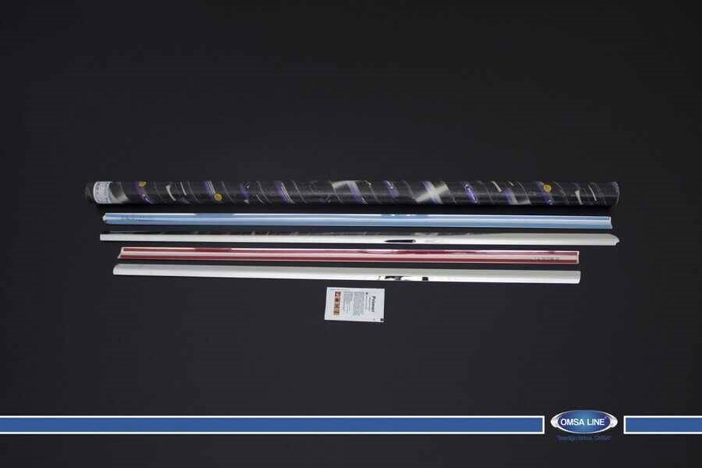 Skoda Fabia 1 Krom Cam Çıtası 4 Parça 2000-2007 Arası