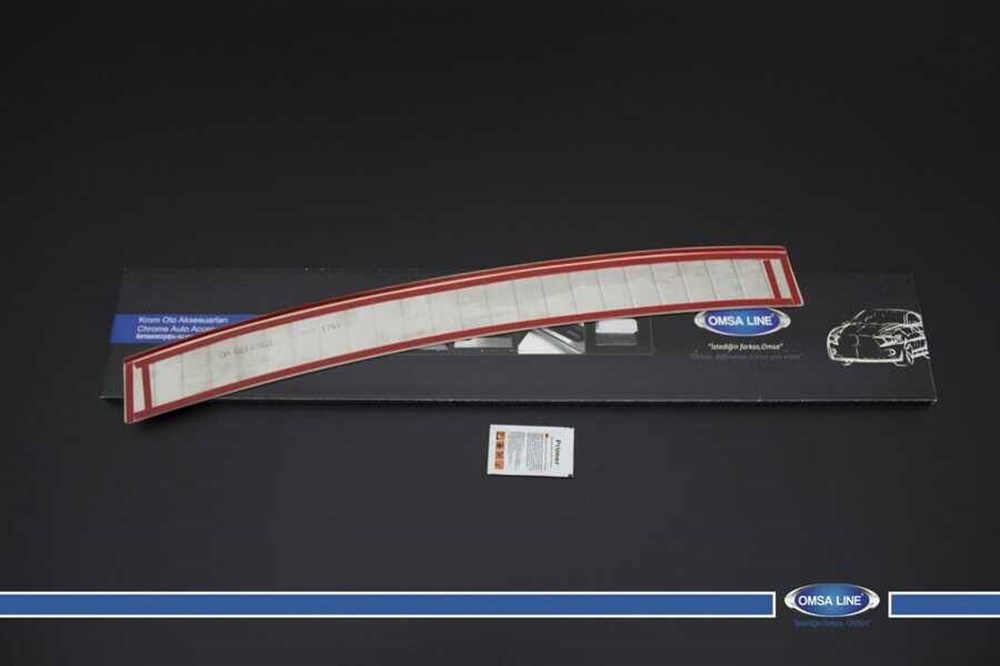 Skoda Fabia 3 Krom Arka Tampon Eşiği Taşlı 2014 ve Sonrası