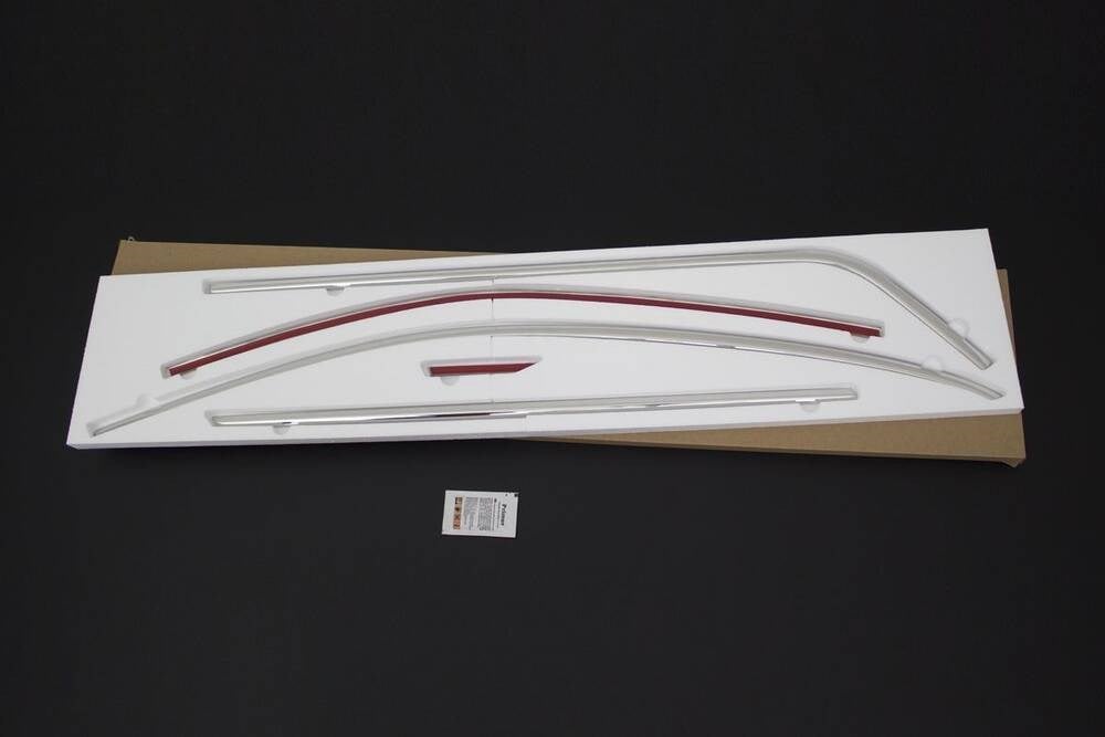 Skoda Octavia 3 A7 Krom Cam Çerçevesi 10 Parça 2013 ve Sonrası