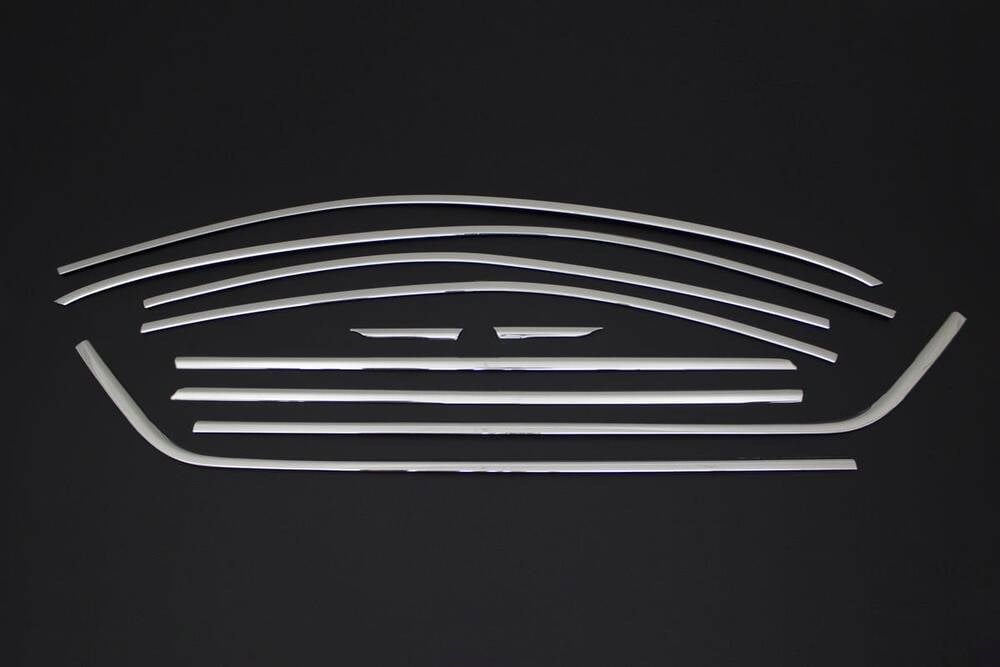 Skoda Octavia 3 A7 Krom Cam Çerçevesi 10 Parça 2013 ve Sonrası