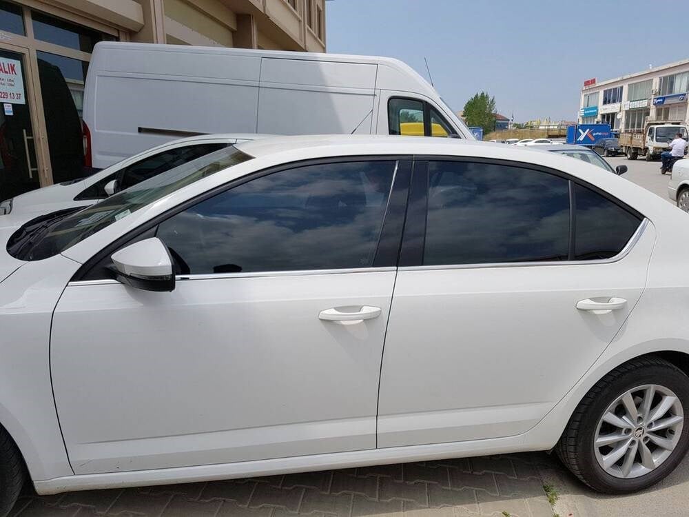 Skoda Octavia 3 A7 Krom Cam Çıtası 6 Parça 2013 ve Sonrası