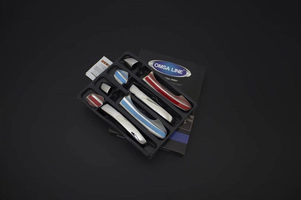 Skoda Scala Krom Kapı Kolu 4 Kapı 8 Parça (Sensörsüz) 2020 ve Sonrası