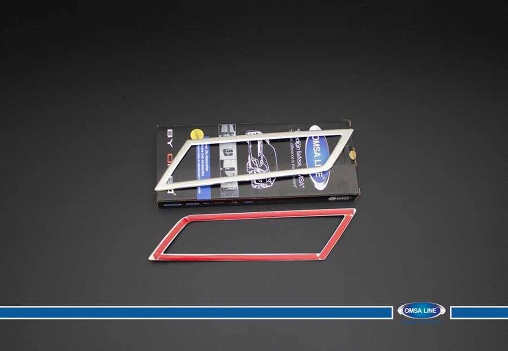 Skoda Superb B8 Krom Sis Farı Çerçevesi 2 Parça 2015-2019 Arası