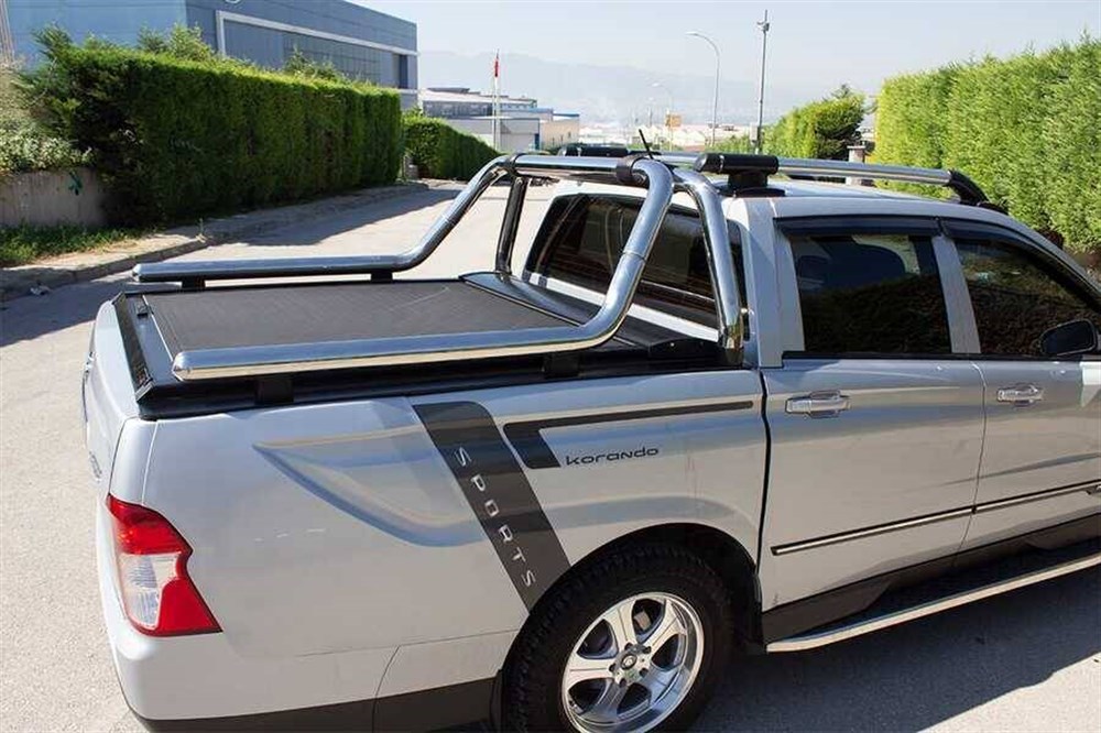 Ssangyong Korando Sports Kobra Roll Bar Çap:76 Krom 2011-2018 Arası