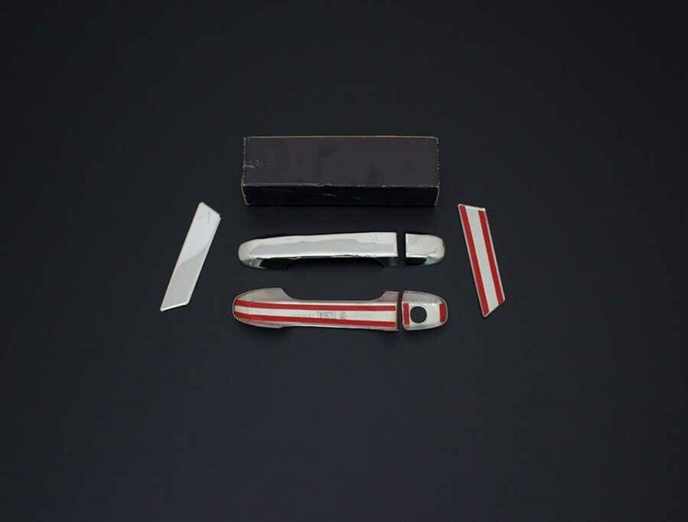 Toyota C-HR Krom Kapı Kolu 4 Kapı 6 Parça 2016 ve Sonrası