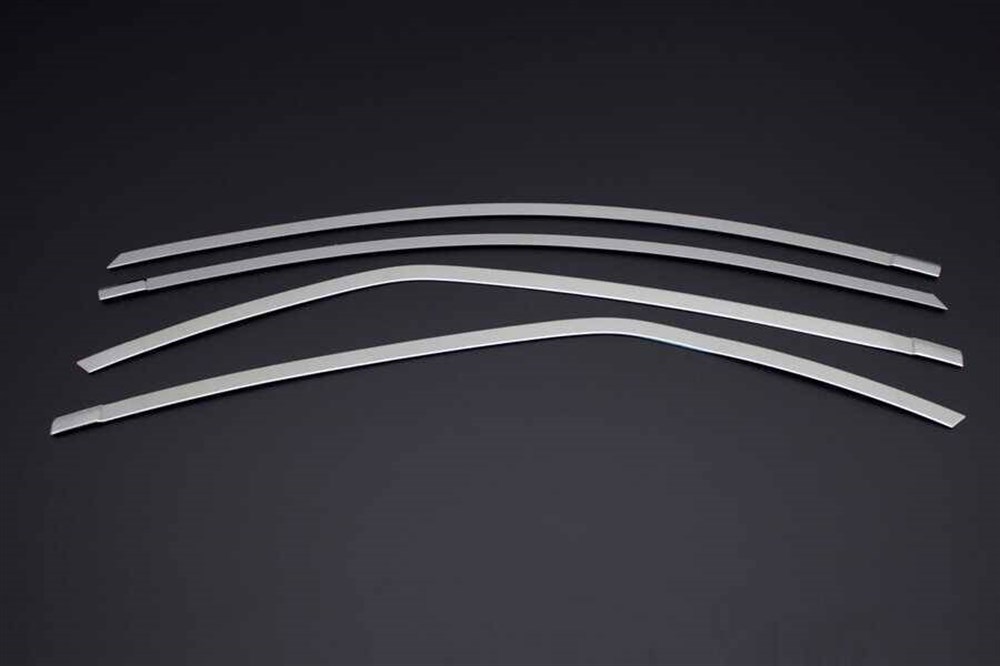 Toyota Corolla Krom Üst Cam Çerçevesi 4 Parça 2013-2019 Arası