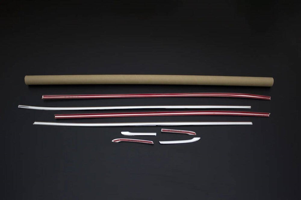 Toyota Corolla Sedan Krom Cam Çıtası 8 Parça 2019 ve Sonrası