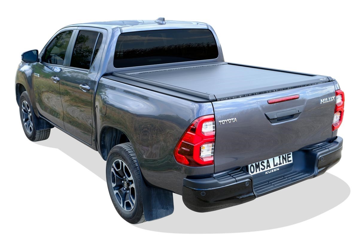 Toyota Hilux E-Omback Elektrikli Sürgülü Bagaj Kapama Siyah 2015-2026 Arası
