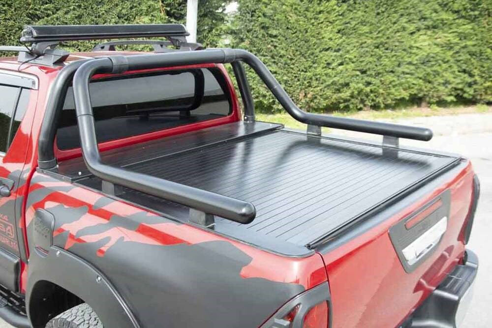 Toyota Hilux Kobra Roll Bar Çap:60 Siyah 2015 ve Sonrası