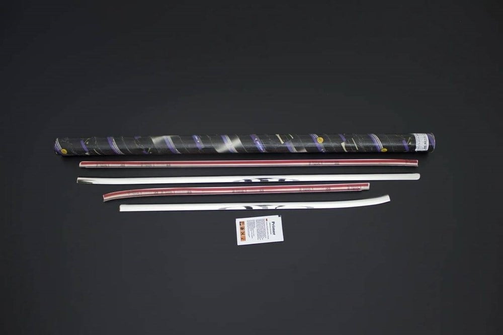 Toyota Hilux Krom Cam Çıtası 4 Parça 2006-2014 Arası