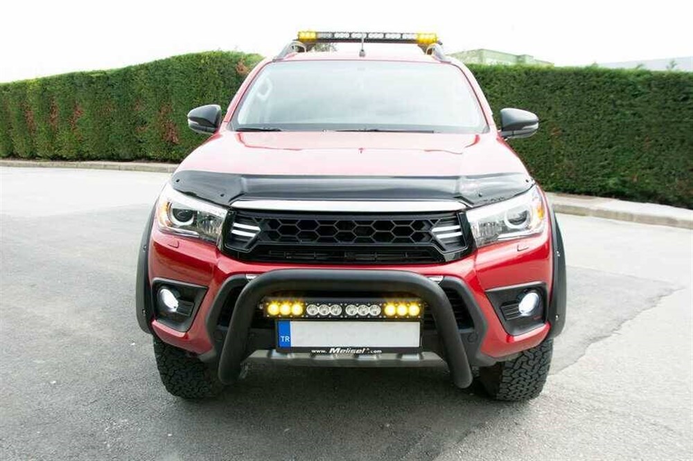 Toyota Hilux Pars Ön Koruma Çap:76 Siyah 2015-2020 Arası