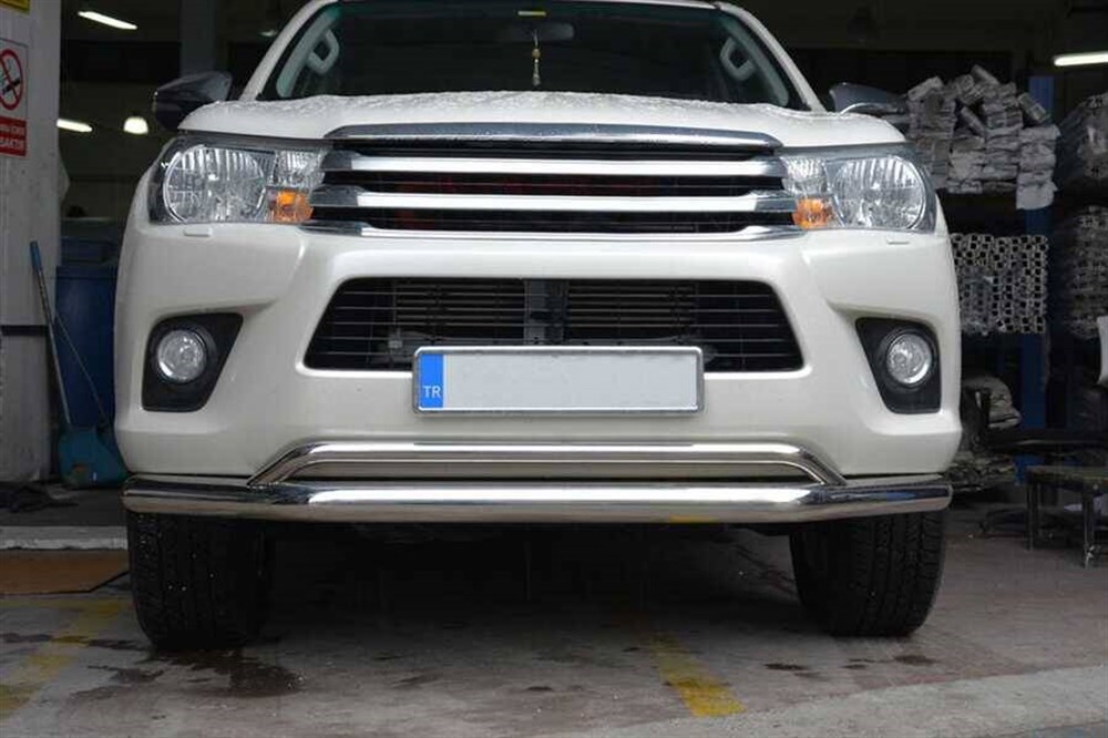 Toyota Hilux Vegas Ön Alt Koruma Çap:76-42 Krom 2015-2020 Arası