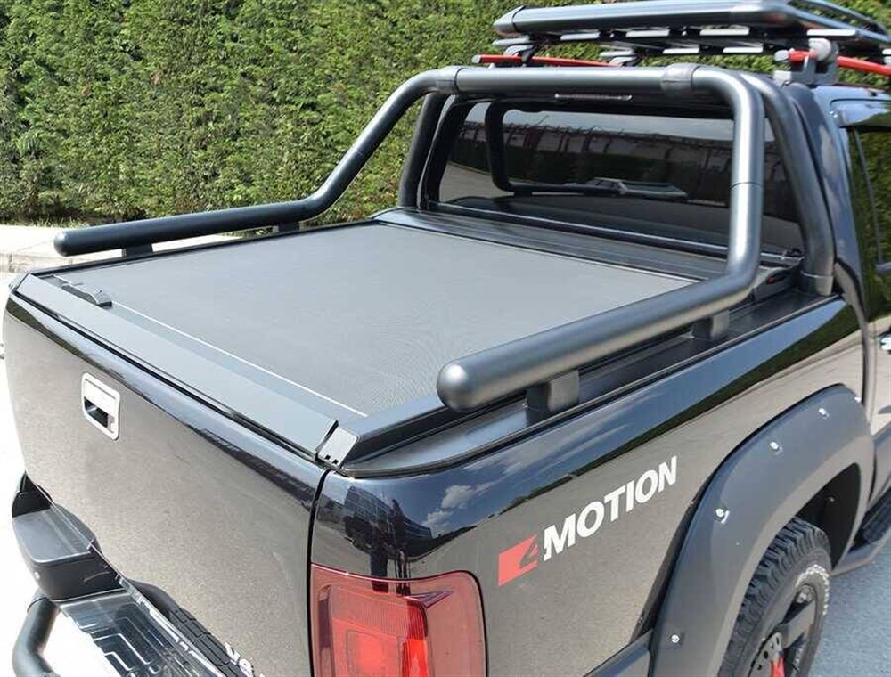 VW Amarok Kobra Roll Bar Çap:76 Siyah 2010 ve Sonrası