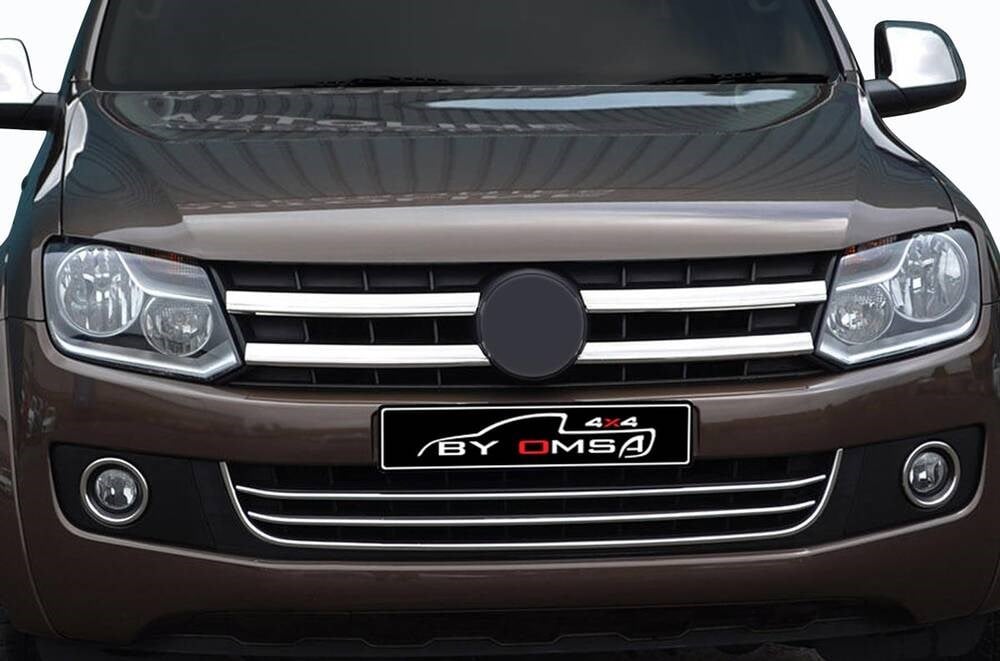 VW Amarok Krom Ön Tampon Çıtası 3 Parça 2010-2016 Arası