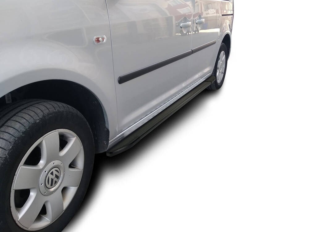 VW Caddy Elegance Yan Basamak Siyah Kısa Şase 2004 ve Sonrası