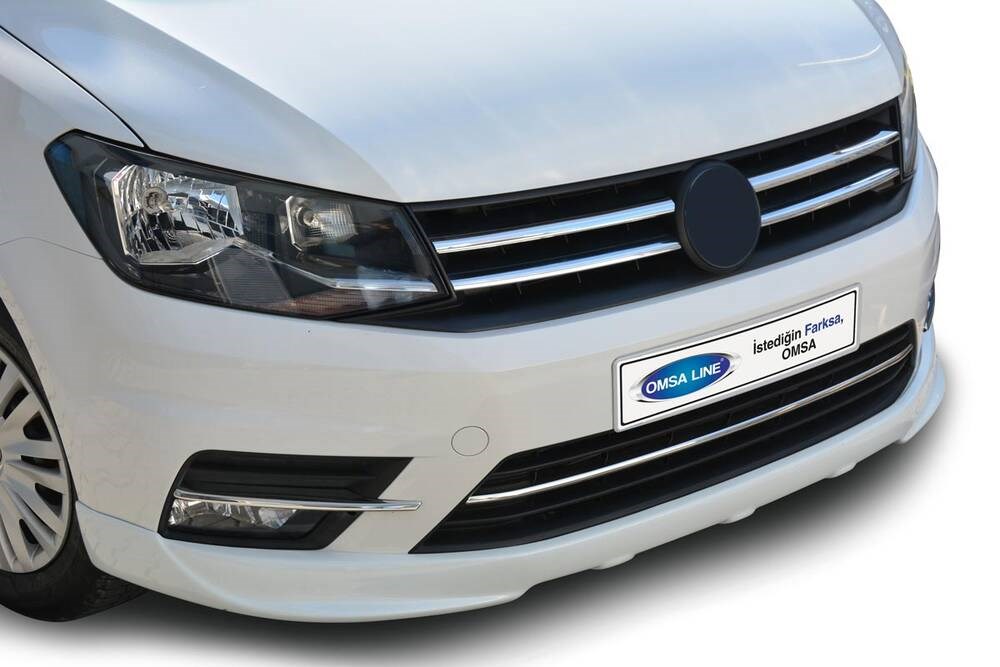 VW Caddy Krom Ön Tampon Çıtası 3 Parça 2015-2020 Arası
