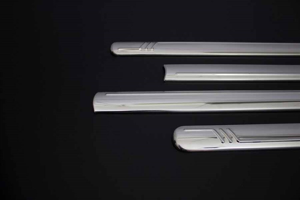 VW Caddy Maxi Krom Yan Kapı Çıtası 4 Parça 2007-2014 Arası