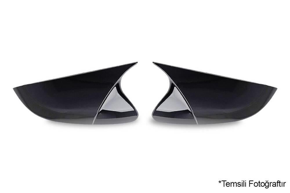VW Caddy Minivan Yarasa Ayna Kapağı Piano Siyah 2015-2019 Arası