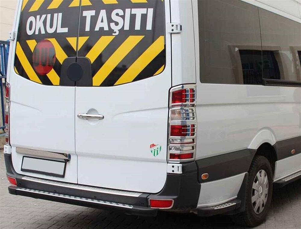 VW Crafter Krom Reflektör Çerçevesi 2 Parça 2014-2017 Arası