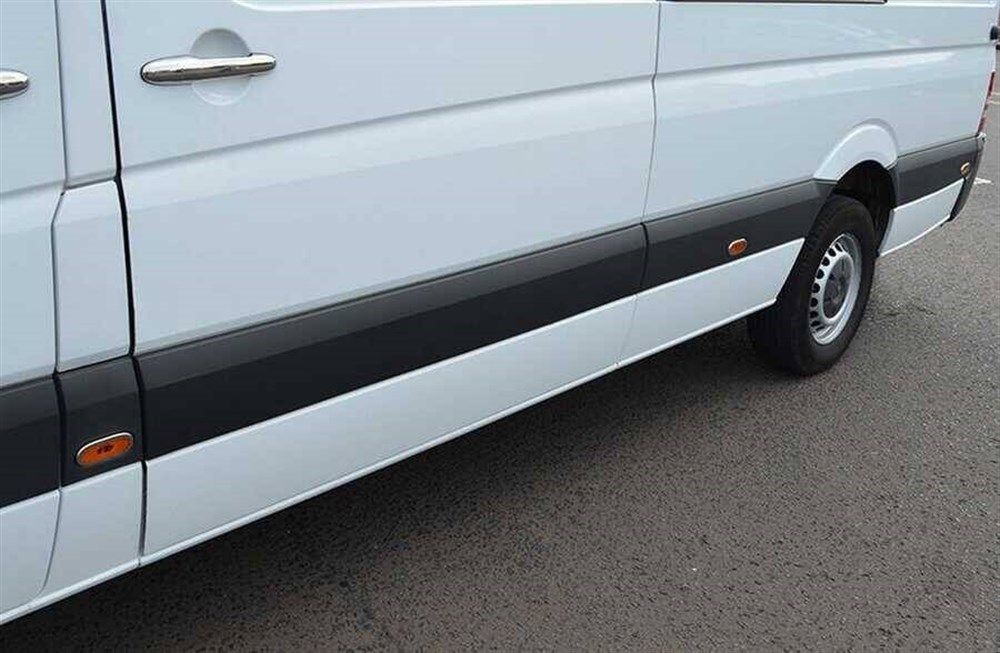 VW Crafter Krom Yan Reflektör Çerçevesi 6 Parça 2006-2017 Arası