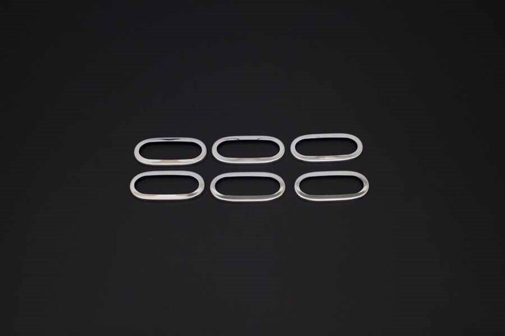 VW Crafter Krom Yan Reflektör Çerçevesi 6 Parça 2006-2017 Arası