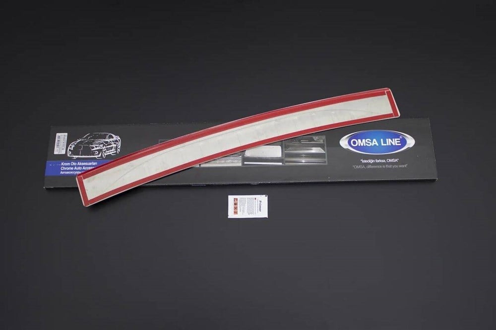 VW Passat B8 SW Krom Taşlı Arka Tampon Eşiği 2015 ve Sonrası