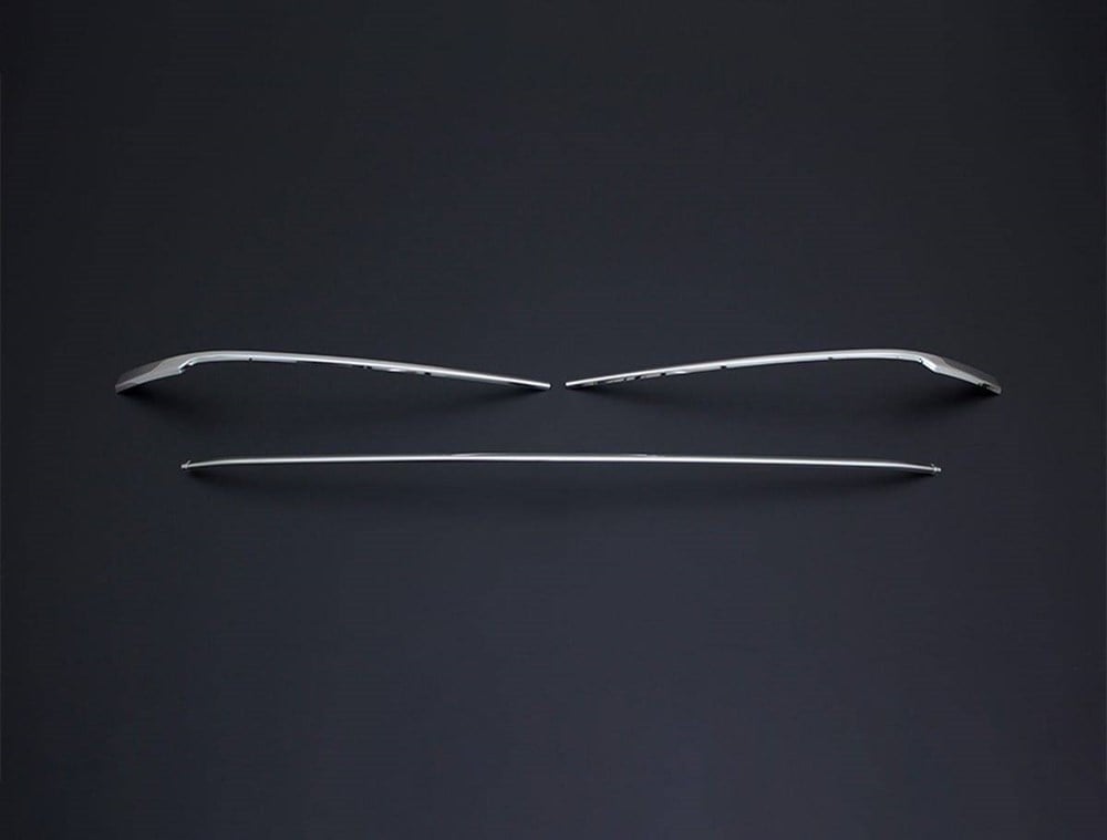 VW Passat B8.5 Krom Ön Tampon Alt Çıtası 3 Parça 2019 ve Sonrası